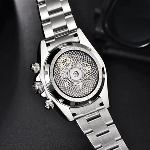 <strong>PAGANI</strong> <strong>DESIGN</strong> P1777 New Men`s Mechanical <strong>Watch</strong> HZ2196G Retro Automatic Waterproof Sapphire Crystal Stainless Steel Reloj Hombre - Product Image 5
