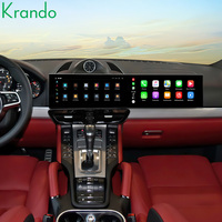 Autoradio Android à double écran de 24.6 pouces pour Porsche Cayenne 2010-2017 Voiture DVD Navigation Radio Unité Principale Multimédia CarPlay GPS