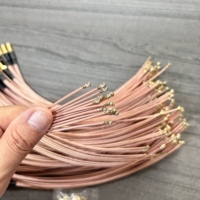 Machine à câblage entièrement automatique 5 en 1 pour connecteur SMA femelle, antenne de type T avec câble RG178 1