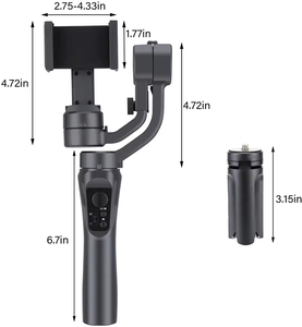Stabilisateur de téléphone portable portable avec suivi automatique du visage, anti-tremblement, pour la prise de vue vidéo mobile et les selfies - Product Image 3