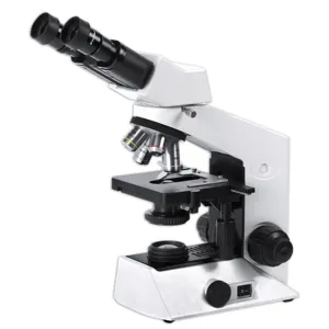 Laboratuvar çok amaçlı profesyonel ayarlanabilir dürbün Stereo optik LED halojen lamba biyolojik mikroskop ile fabrika fiyat
