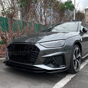 For Audi A4 B9.5 Bumper Guard <b>Protector</b> <b>Cover</b> Apron For Audi A4 B9.5 2020-2024 Car Front Bumper Lip Splitter Car Accessories - Product Image 5