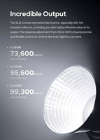 Projecteur vidéo LED Godox SL150III SL200III SL300III 150W avec monture Bowens, lumière du jour équilibrée, flash de studio LED Godox