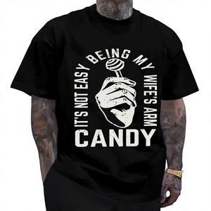 Camiseta Unisex Divertida con Estampado 3D, Básica de 180 g/m², Regalo para Papá, Modelo MBT-460730079A03 - Product Image 1