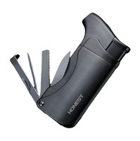 Cool 5 en un cigare Tobecco gaz butane torche à Jet rechargeable gonfler pli léger avec des outils de couteau
