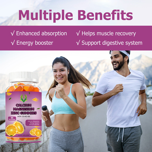 Gomitas de Calcio y Magnesio ODM OEM con Zinc para Fortalecer la Inmunidad, Apoyo a la Recuperación Muscular, Vitamina C, Gomitas de Calcio y Magnesio - Product Image 4