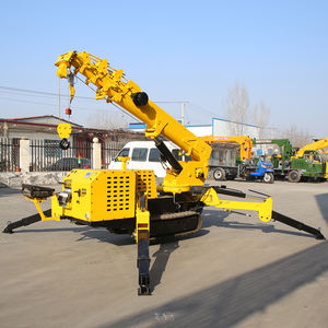 عالية الجودة 3 طن 5 طن شركات البناء تلسكوبي رفع رافعة العنكبوت الكهربائية - Product Image 1