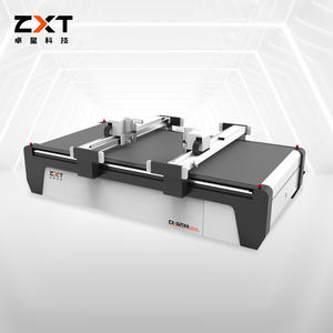 Système de coupe avec logiciel gratuit à vie Machine de découpe CNC ZX-1625V panneaux acoustiques Machine de découpe à couteau vibrant - Product Image 5