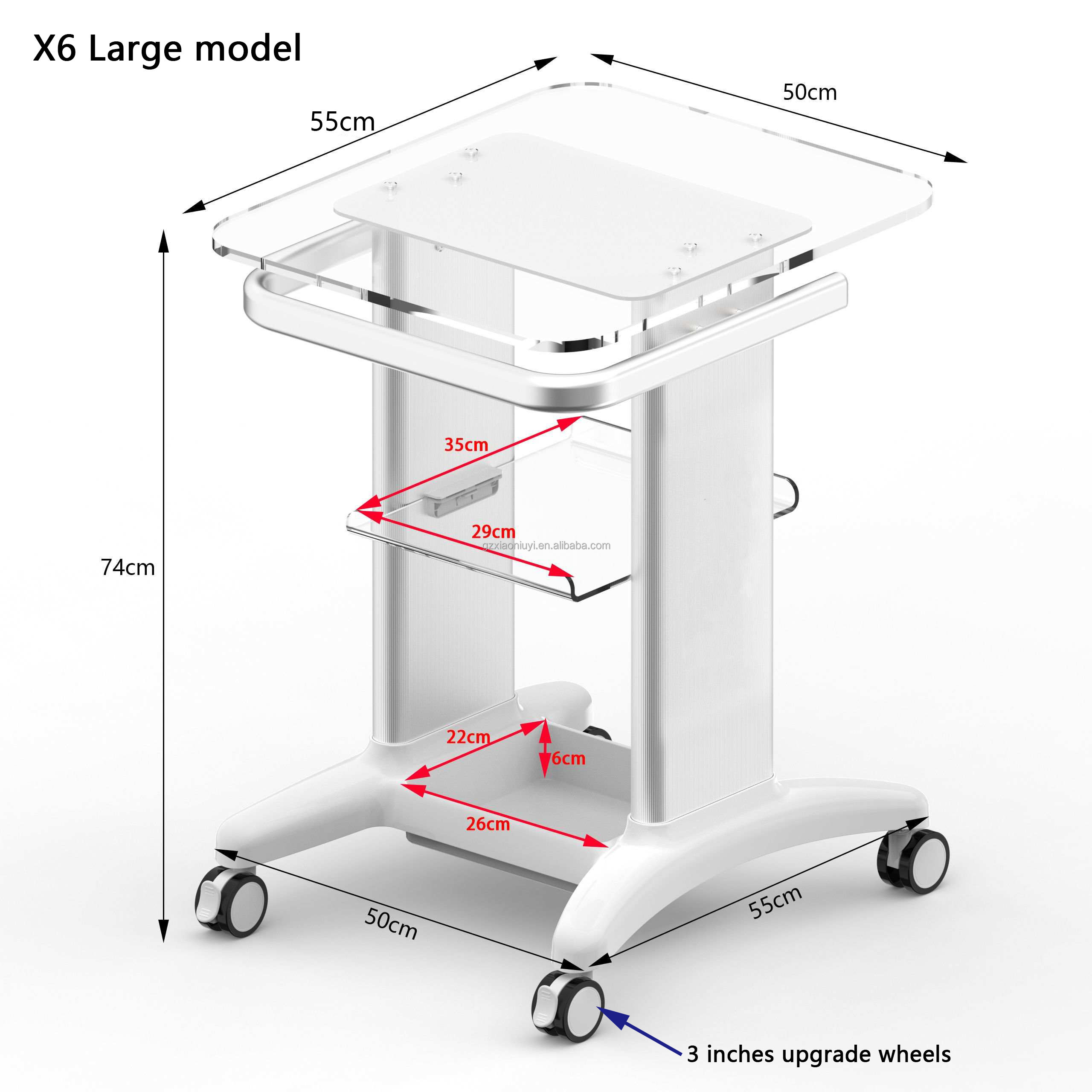 X6 Grand modèle 50*55cm