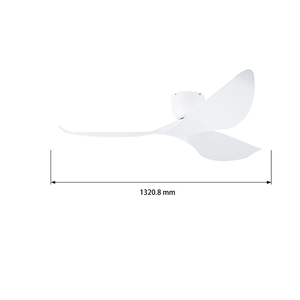 ACモーター天井ファン44インチ屋内商業装飾3ブレード家庭用ライト天井ファン - Product Image 2