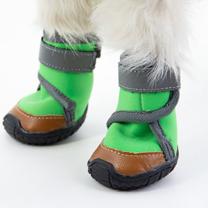 Nylon Neoprene Reflective Comfortable Pet <b>Boots</b> Sole Dog Waterproof Shoes - Product Image 1