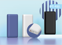 Échantillon gratuit 10000mah Mini centrale électrique portable Chargeur mobile 20000 Mah avec 2 USB pour tous les téléphones