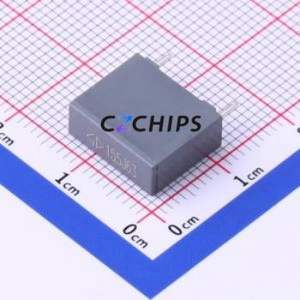 ตัวเก็บประจุฟิล์ม C231J155J4SC350ผ่านชิ้นส่วนรู (THT) P = 10มม. 1.5uF 5% 63V โพลีเอสเตอร์ที่เป็นโลหะ - Product Image 1