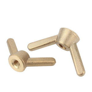 <span class=keywords><strong>Écrou</strong></span> à oreilles en laiton jaune DIN315 <span class=keywords><strong>Écrou</strong></span> à <span class=keywords><strong>cage</strong></span> de meuble rectangulaire arrondi fabriqué en usine <span class=keywords><strong>Écrou</strong></span>s papillon à ailes zingués - Product Image 3