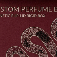 Boîte cadeau personnalisée rouge pour eau de parfum et boîte magnétique pour parfum avec boîte en papier pour collection de parfums et emballage de parfum