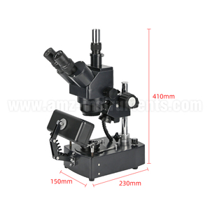 ASZ-ZT5 Zoom 1X-4X Trinocular Jewelry Gemological Dark Field <strong>Microscope</strong> for the Examination of Diamonds and Gemstones Analysis - Product Image 6