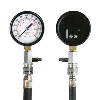 Kit de testeur de fuite de cylindre de moteur professionnel, détecteur de fuite à double jauge, outil de diagnostic pour moteur à essence automobile