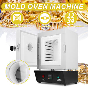 فرن رقمي بدرجة حرارة ثابتة 15*15*20 ، قالب جبس مصبوب للمجوهرات مع نافذة مراقبة - Product Image 5