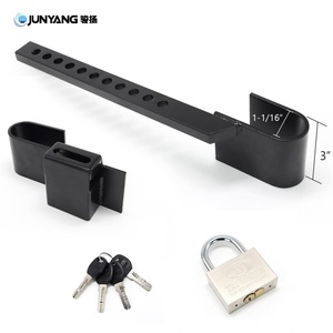 Bestseller - Serrure de porte de conteneur en acier robuste et réglable, finition galvanisée à chaud, couleur noire, accessoire de conteneur ISO9001 - Product Image 2