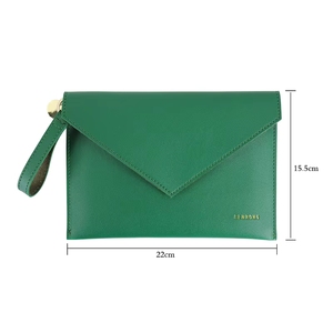 Pochette longue ODM en cuir, portefeuille OEM à motif grainé, sac à main multifonctionnel et mince pour femme, étui pour téléphone - Product Image 6