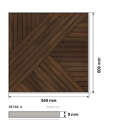 Panneau mural imprimé UV personnalisable en feutre PET insonorisant pour projets hôteliers et de bureaux – Vente en gros