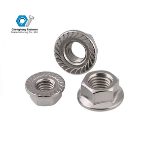 (Nhà Máy Giá thấp) mạ kẽm Hex mặt bích Nut với răng Pad chống trượt chống nới lỏng hoàn toàn ren nặng vít <span class=keywords><strong>cap</strong></span> - Product Image 6