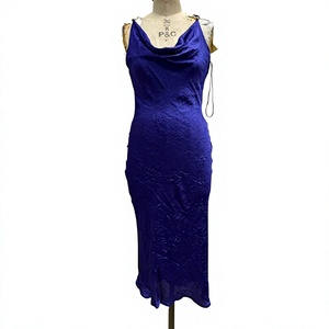 Nuovo Sexy <span class=keywords><strong>Abito</strong></span> Slip in Raso <span class=keywords><strong>Rosso</strong></span> Brillante con <span class=keywords><strong>Spacco</strong></span> Laterale, Design Corto per l'Estate - Product Image 5