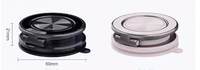 Support de téléphone magnétique universel pliable à rotation 360° avec ventouse pour voiture, cuisine, bureau, maison