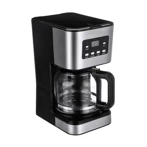 Cafeteira elétrica automática, máquina de café espresso 220v 950w, para cafeteiras, máquina de café, gotejamento americano
