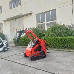 epa ce china diesel engine mini skid steer loaders small skid steer front loader with bucket