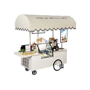 Prosky Mobile Fast <strong>Food</strong> <strong>Carts</strong> Street Fast <strong>Food</strong> Hamburger ice cream <strong>cart</strong> - Product Image 1