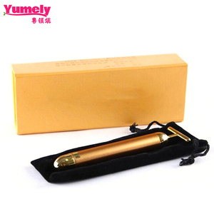 Beauty Bar 24k Pulse D'oro <span class=keywords><strong>Massaggiatore</strong></span> <span class=keywords><strong>Facciale</strong></span>, T Oro A Forma di Bastone Viso Roller Massager - Product Image 2