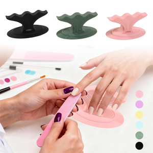 Nuovo Strumento per Nail Art 2026, Supporto per Dita con Separatori, Poggiamano <span class=keywords><strong>in</strong></span> Silicone, Accessorio per Manicure - Product Image 1