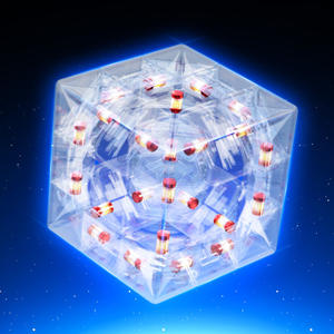 <span class=keywords><strong>QIYI</strong></span> Void Cube <span class=keywords><strong>3X3</strong></span> Hollow Puzzle Cube con Stickerless Magic para adolescentes adultos y principiantes Brain Teaser Toy - Product Image 3