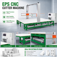 Machine de découpe de mousse EPS à tension réglable par commande CNC pour corniches architecturales et moulures décoratives extérieures