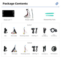Reproductor Multimedia para Auto DUDUAUTO DUDU7 A7870 AKM7739 VELVET DSP QLED RCA 5.1 para Toyota Priva Estima 2006-2020