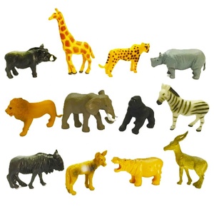 Selva <span class=keywords><strong>Zoo</strong></span> plástico figuras de Animal salvaje juguetes figuras sólidas - Product Image 1