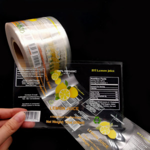 Étiquettes d'impression autocollantes transparentes imperméables auto-adhésives personnalisées - Product Image 5