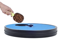 Offre Spéciale 3 en 1 grattoir d'affûtage des ongles distributeur interactif de nourriture pour chien plaque jouet pour animaux de compagnie
