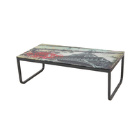 Table basse de salon en verre de qualité supérieure