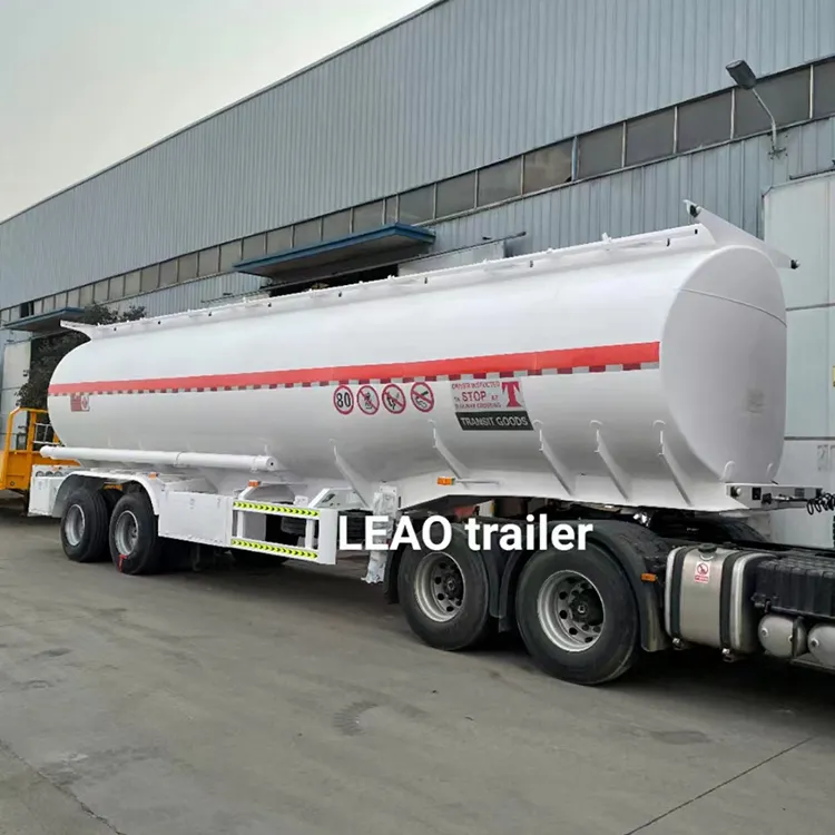 Oil Fuel Tanker Truck Trailers For Sale 3 Axles 4 Axles 40000litres 40000 45000 Liter Oil Tanker Truck Fuel Tank Semi Trailer