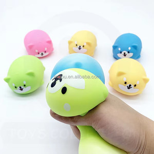 ของเล่นบีบสุนัขสุดน่ารักแบบขายส่ง ทำจากวัสดุ TPR สำหรับเด็กอายุ 5-13 ปี เหมาะสำหรับทุกเพศ ช่วยคลายเครียด - Product Image 6