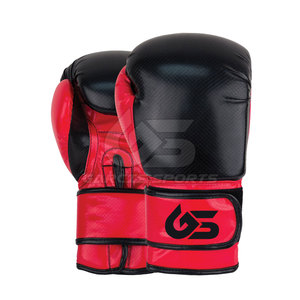 Guantes de boxeo de cuero PU de alta calidad profesional OEM logotipo personalizado impermeable transpirable ligero dedo completo uso para adultos - Product Image 6