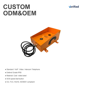 Téléphone Intercom Réseau pour Appels Vidéo Mains Libres en Cas d'Urgence Industrielle - Product Image 2