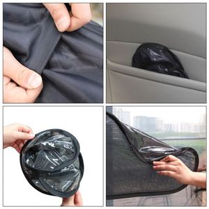 2024 Promotional Static Electricity Fixed Car Side Window Mesh <b>Curtains</b> Sunshade for Business - Product Image 4