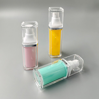 Nouvelle Bouteille Pompe Cosmétique de Luxe 2026 pour Lotion et Crème, 15ml 30ml 50ml, Flacon Airless avec Marquage à Chaud pour Shampoing, en PPWR