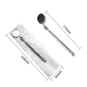 Miroir d'inspection télescopique pliable 300mm-650mm en acier allié, outil de réparation mécanique automobile - Product Image 3