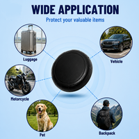 Mini traceur d'actifs portable anti-perte pour sac d'étudiant, suivi en temps réel en ligne, plateforme gratuite, application iOS Android, suivi à distance