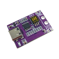 Tipo-C QC AFC PD2.0 PD3.0 a DC Spoof Scam Detector de sondeo de gatillo de carga rápida Módulo de placa de cambio de fuente de alimentación para portátil