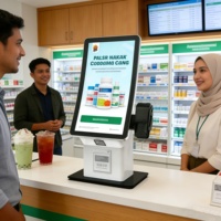 Quiosco de autoservicio con pantalla táctil Windows PC, pantalla interactiva POS, pago con tarjeta, pantalla de autoregistro, SDK, para elevadores, educación, aeropuertos, OEM